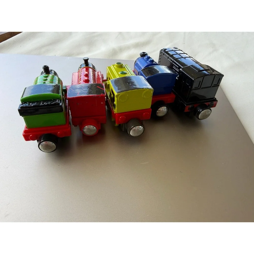 Thomas & Friends Take-n-Play 5‎ Train Lot Percy Victor Diesel Scruff Handel